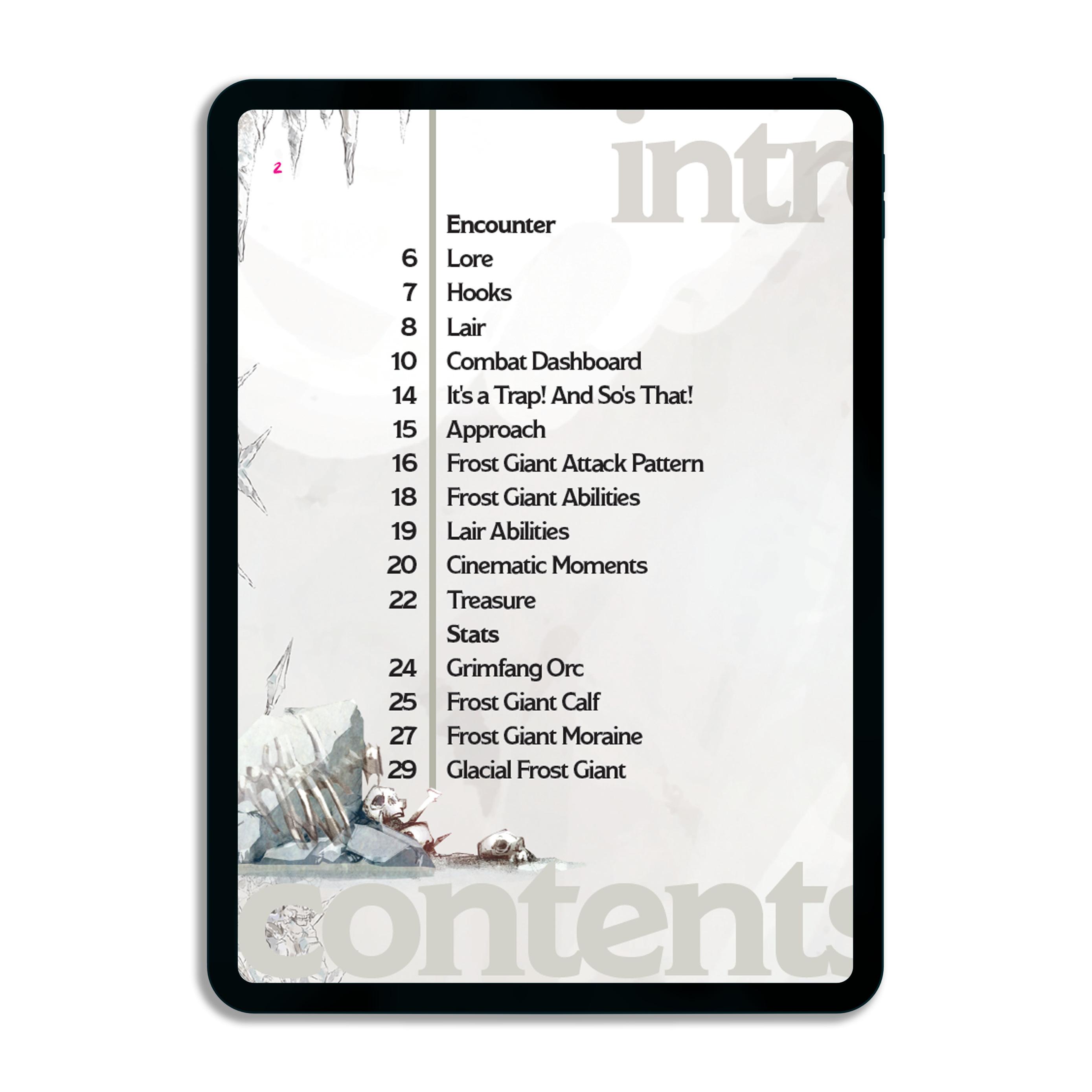 Epic Encounters: Caverns of the Frost Giant (PDF)