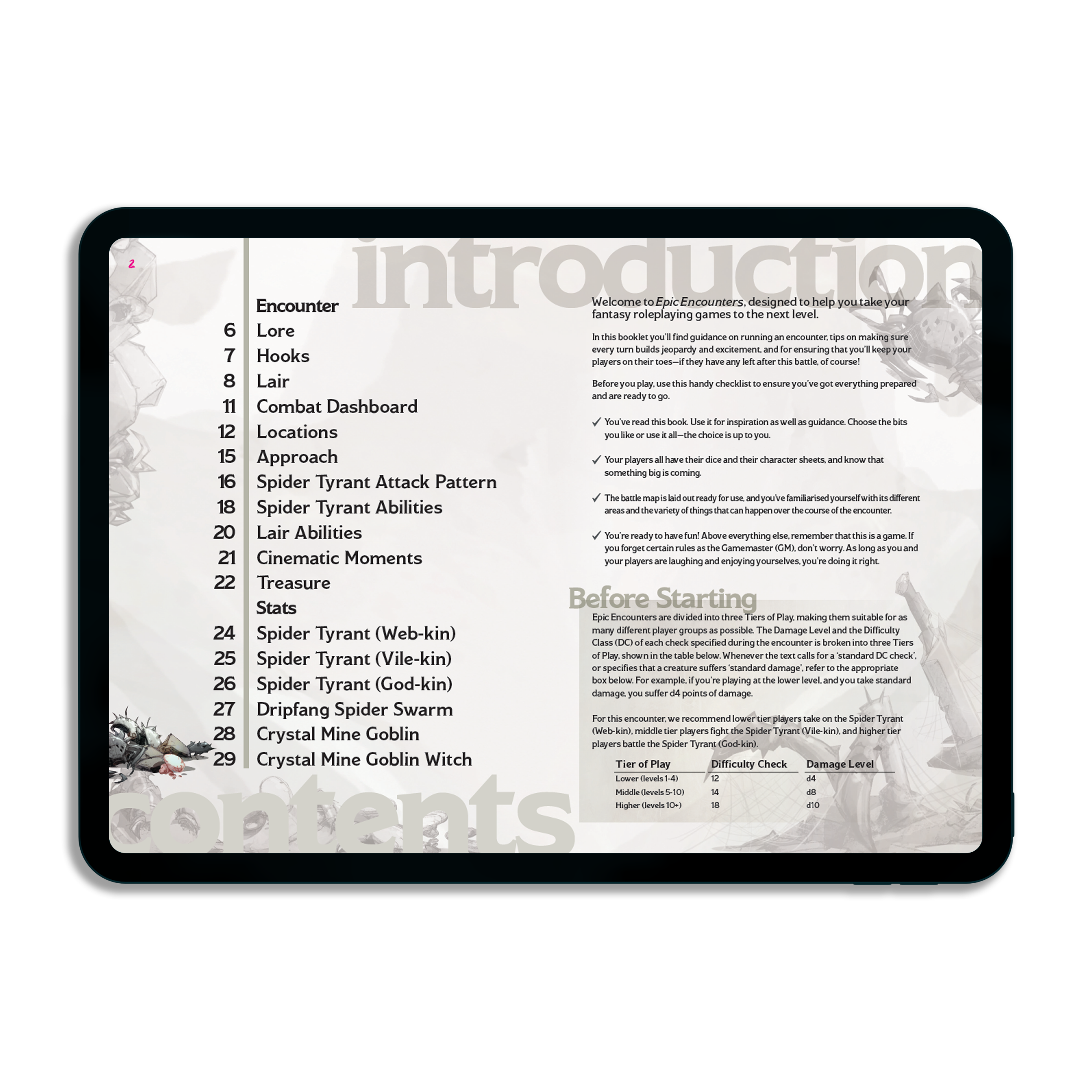 Epic Encounters: Web of the Spider Tyrant (PDF)
