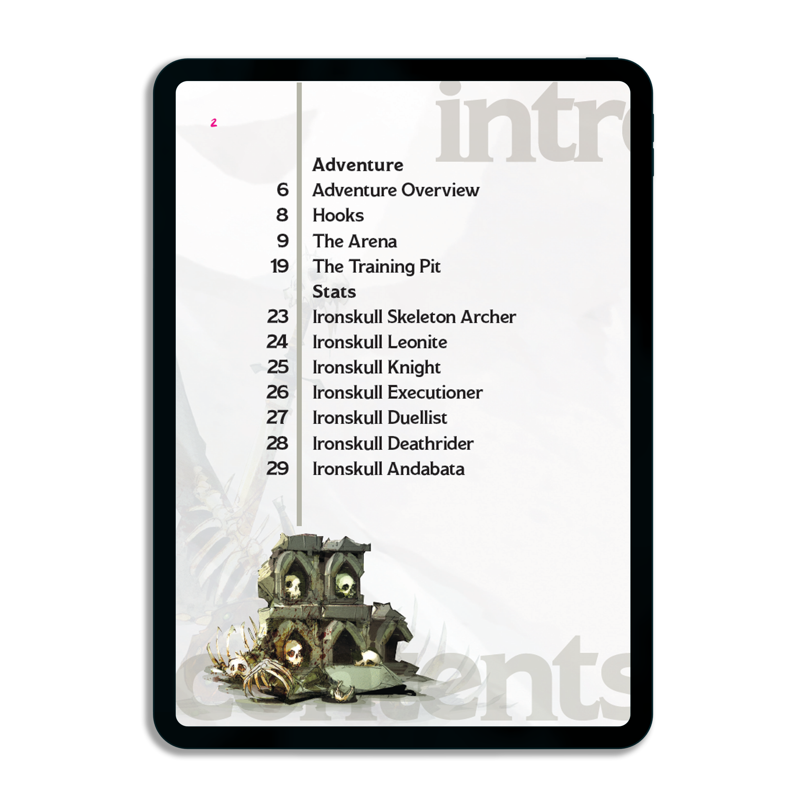 Epic Encounters: Arena of the Undead Horde (PDF)