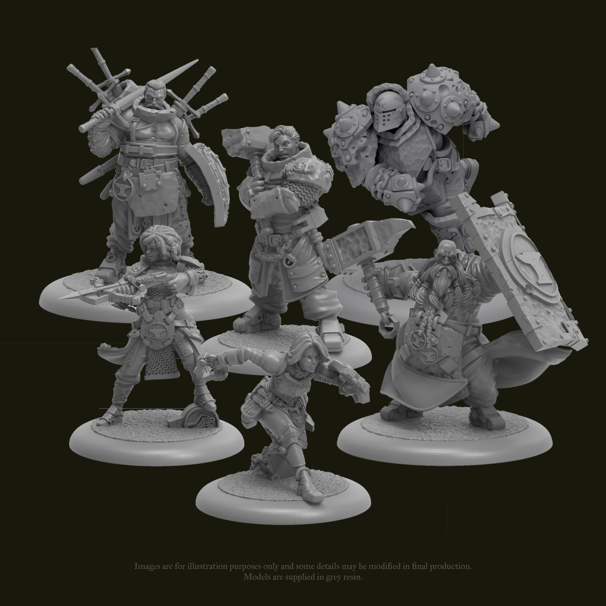 Guild Ball - The Blacksmiths: Forged from Steel