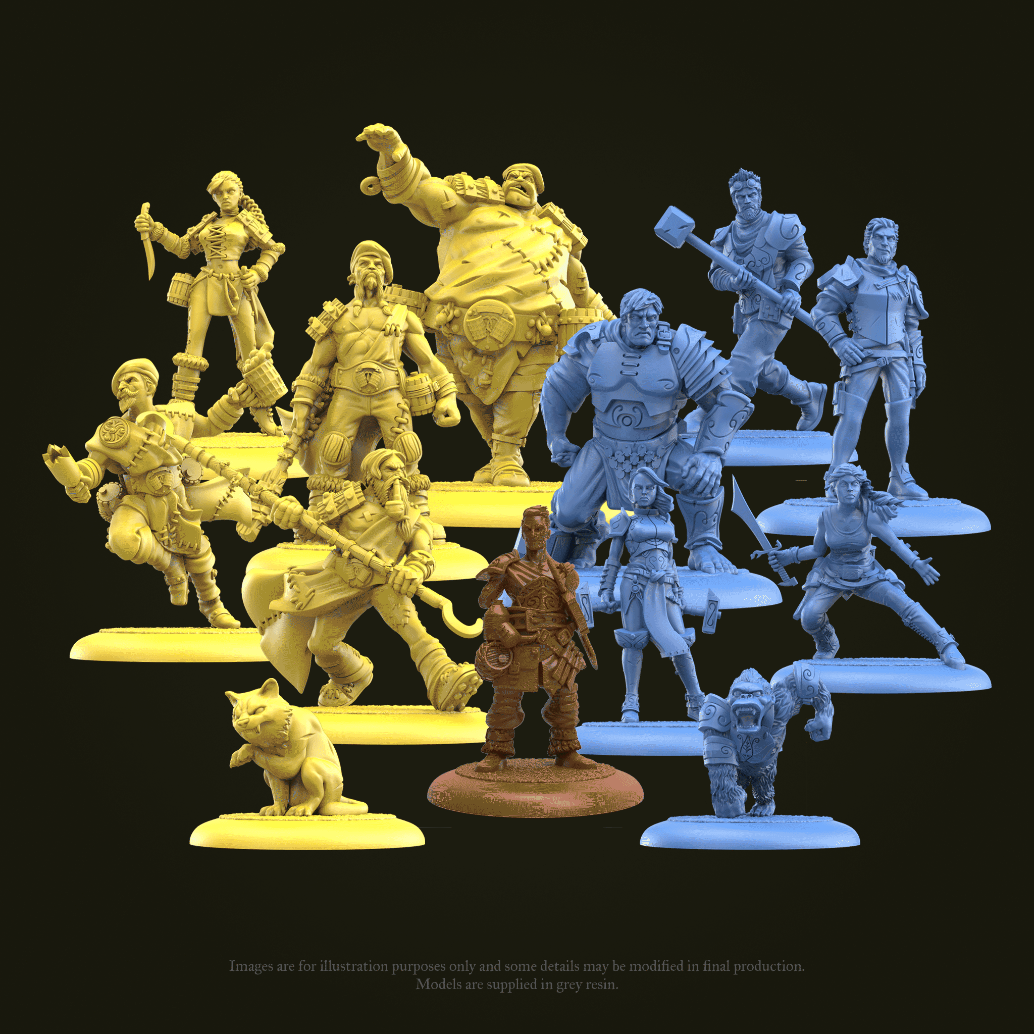 Guild Ball - Free Starter Set (STL Files)