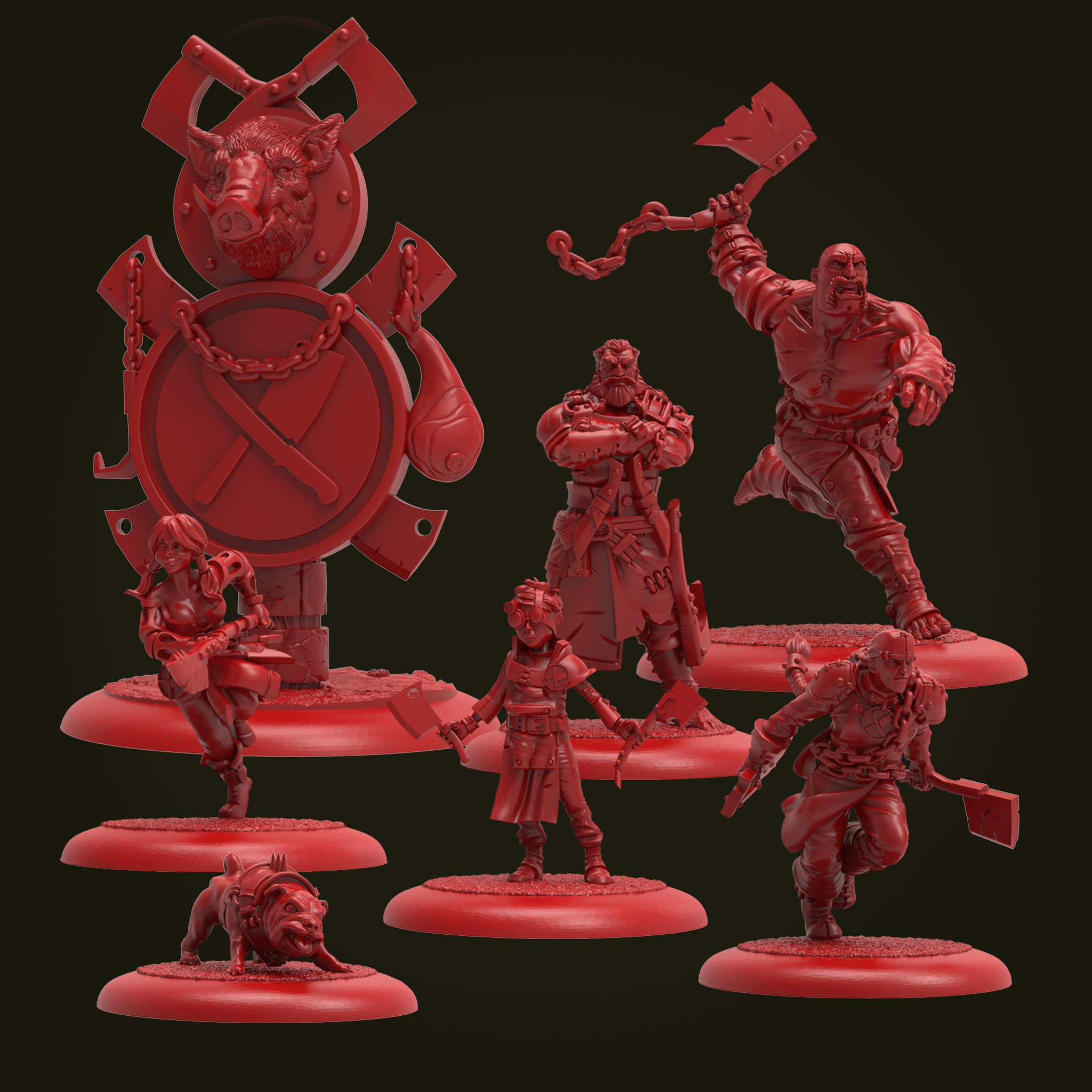 Guild Ball - The Butchers: The Bloody Master