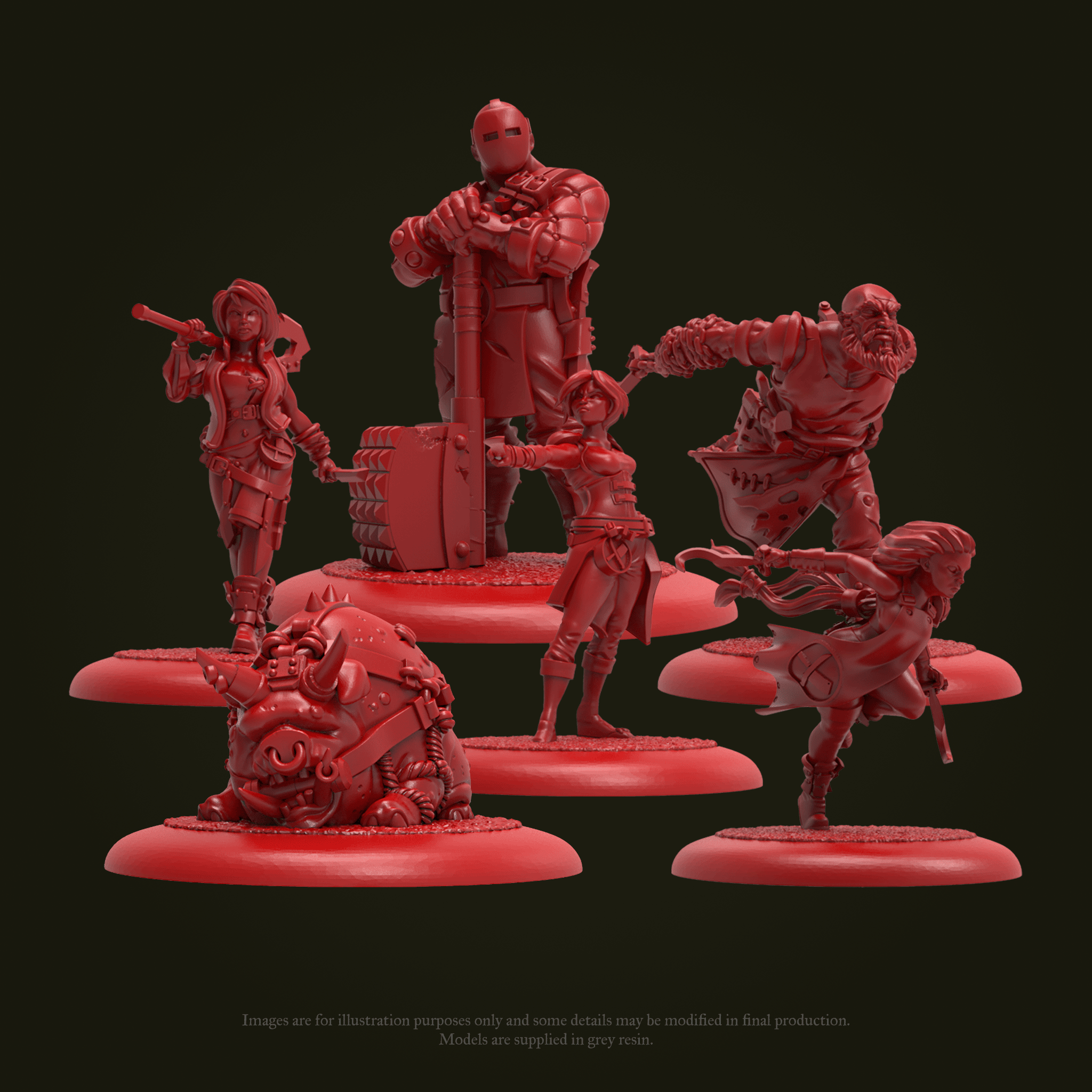 Guild Ball - The Butchers: The Scarlet Circle