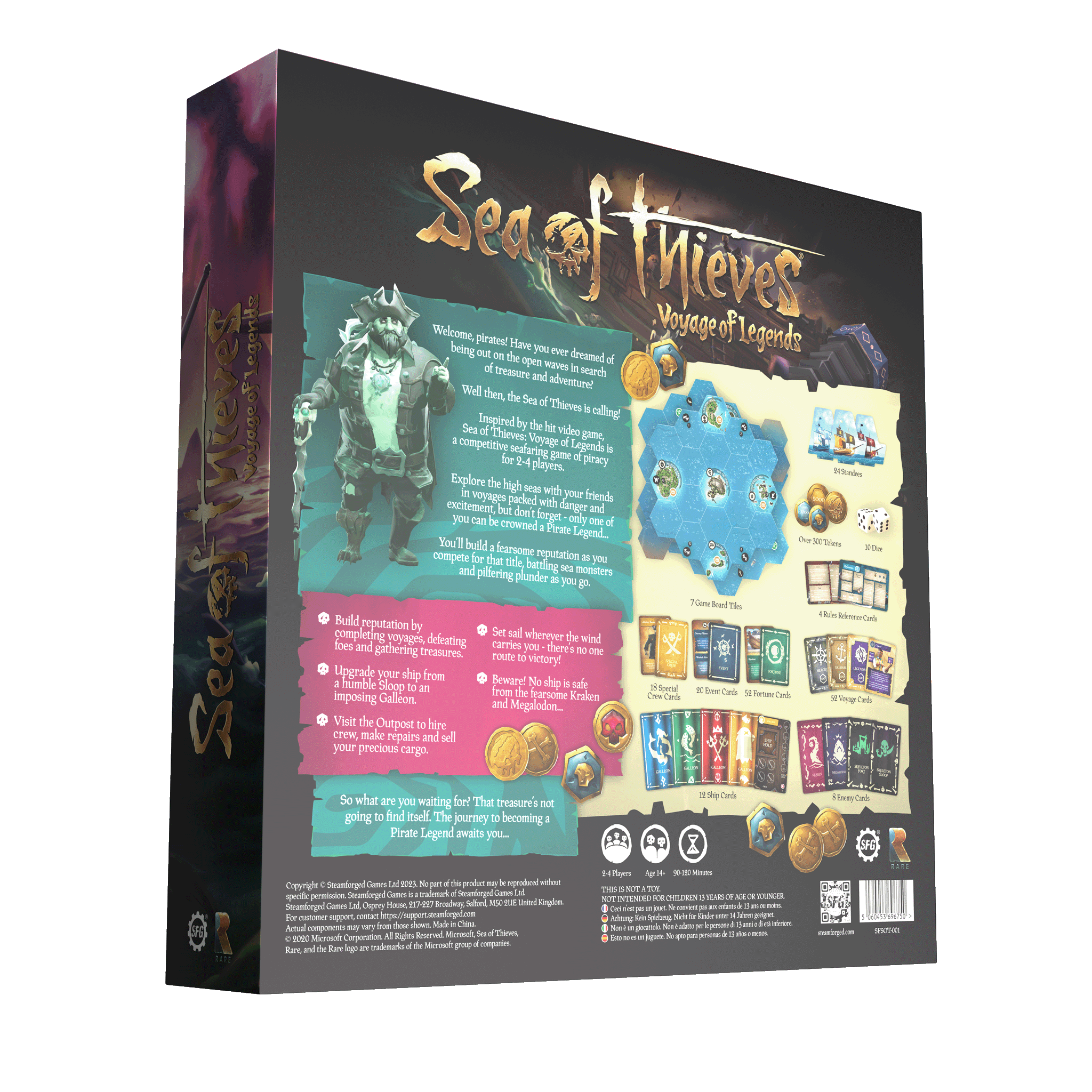 Sea of Thieves: Voyage of Legends Board Game